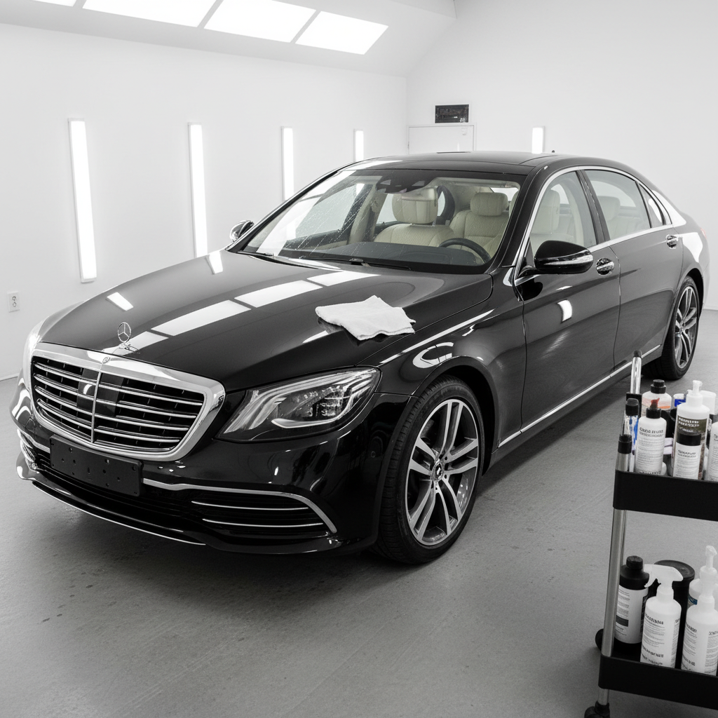 Lüks sedan komple bakım sonrası - showroom kalitesinde sonuç